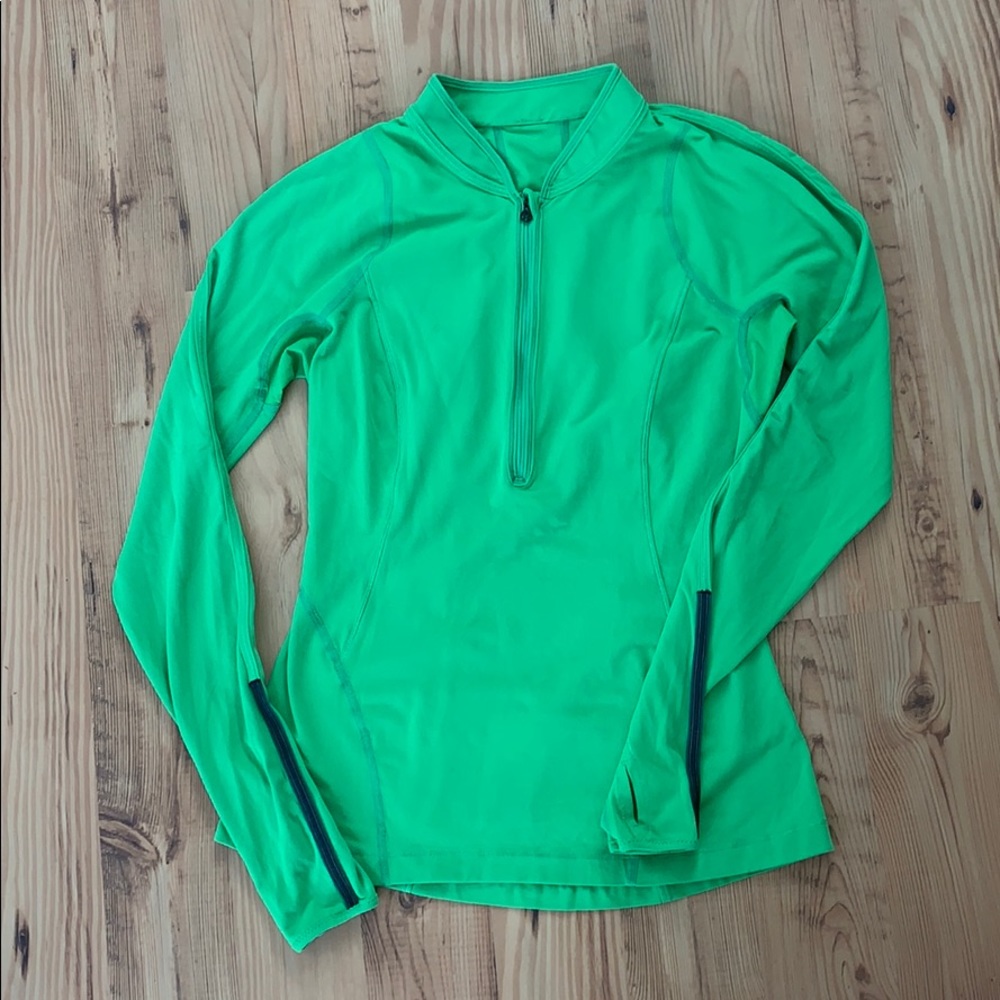 Lululemon jacket lime green